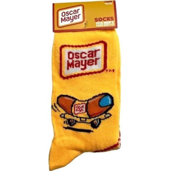 *3/$15* Mens Oscar Mayer Wienermobile Socks - Picture 2 of 2